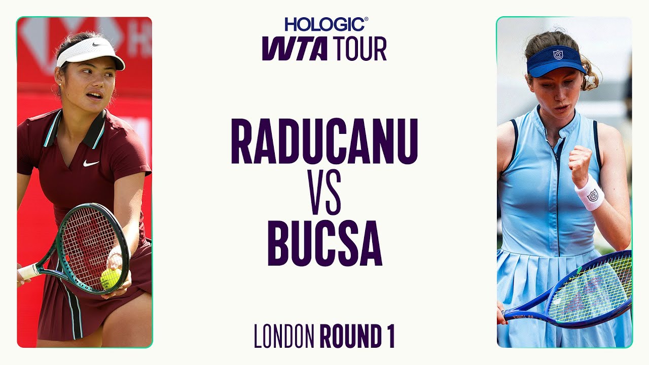 Emma Raducanu vs. Cristina Bucsa | 2025 London Round 1 | WTA Match Highlights