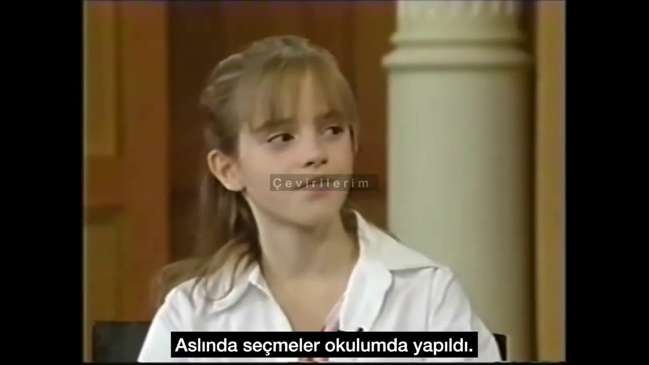 Emma watson 11 yaşındaki röpörtaj tr altyazılı #teamselinianka