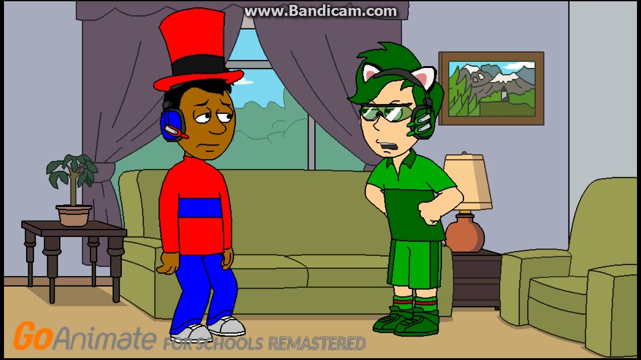 Emmanuel Thomas stalks GoAnimateDude74 for his birthday and gets grounded