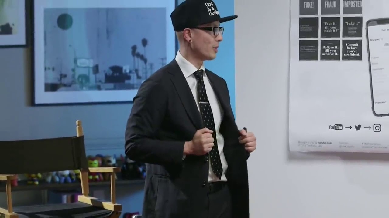 Emmy award-winning designer Chris Do (The Futur) tries a Sene athleisure suit for the first time