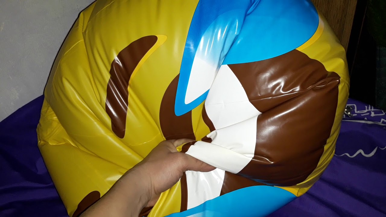 Emoji beach ball deflating