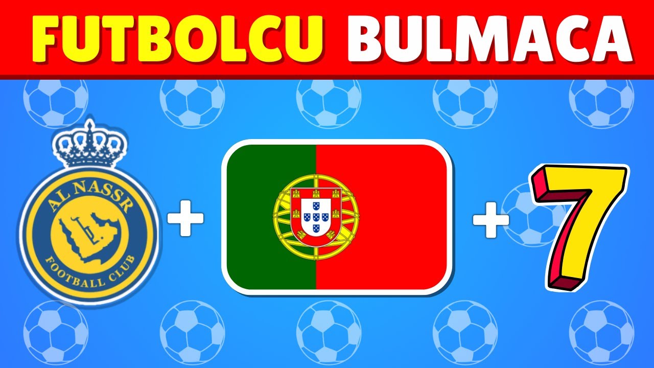EMOJİLERDEN FUTBOLCU BULMACA! 🔥⚽ Futbolcuyu Tahmin Et? 🤔 Emoji Bulmaca