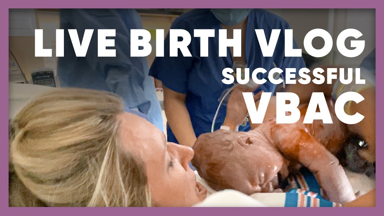 Emotional RAW LABOR AND DELIVERY BIRTH VLOG!!! // Successful VBAC
