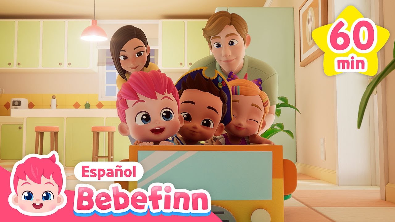 Empecemos una Nueva Aventura con Bus de Caja🚌 | Canciones Infantiles | Bebefinn en español