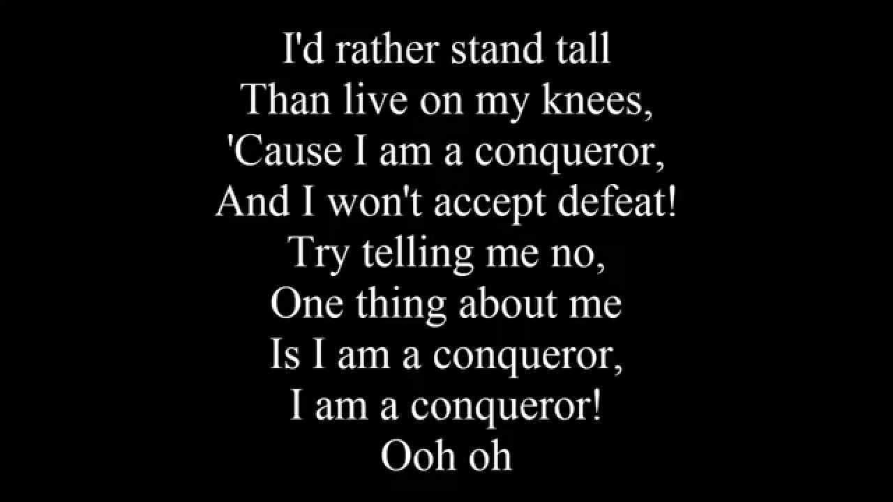 Empire Cast - Conqueror (Lyrics) Ft. Estelle & Jussie Smollett