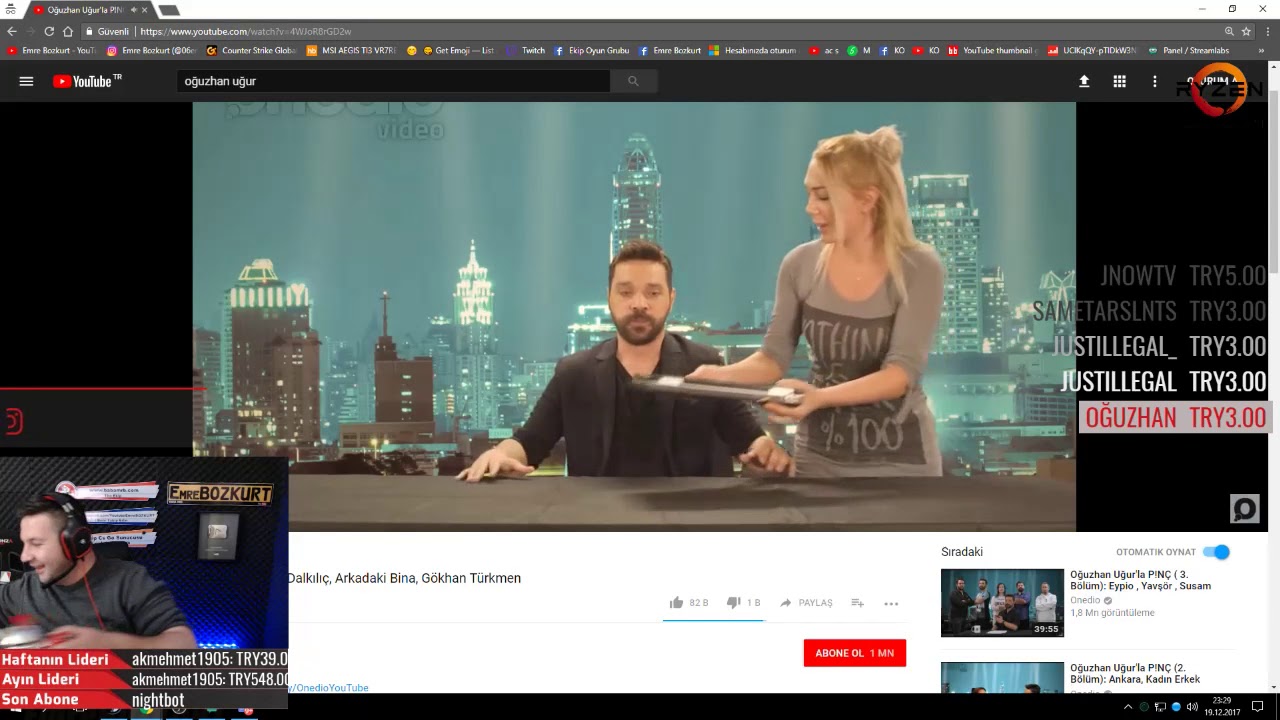 EmreBOZKURT - Oğuzhan Uğur İzliyor