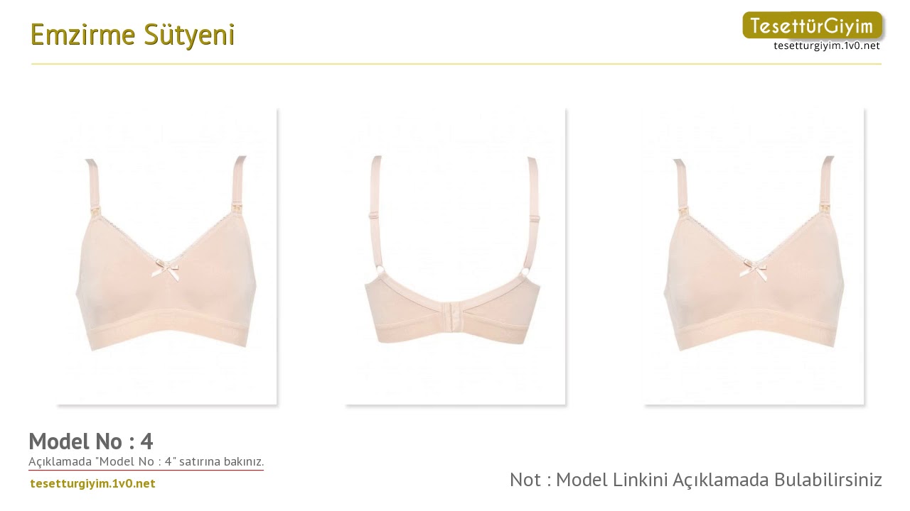Emzirme Sütyeni - Sütyen Modelleri