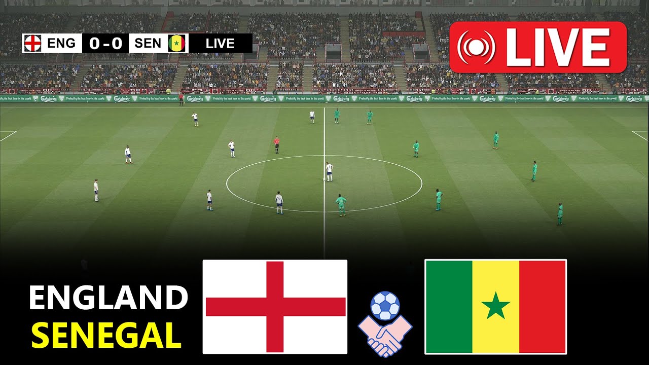 🔴EN DIRECT : Angleterre vs Sénégal | Match amical 2025 | Diffusion complète