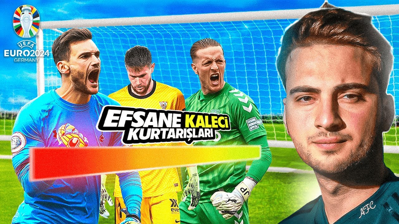 EN EFSANE KALECİ KURTARIŞLARINI DENEDİM! (EURO 2020) @samettkocabas