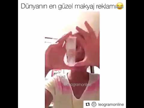 En komik makyaj videosu 💎