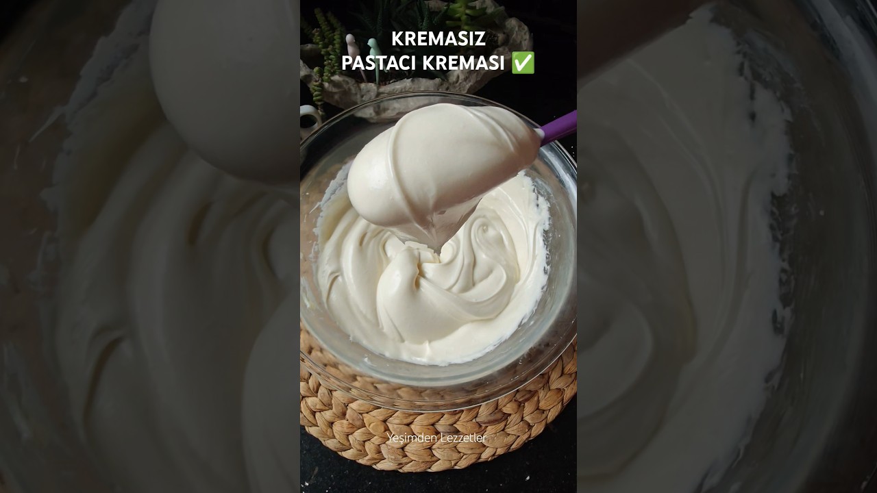 ✅EN LEZZETLİ PASTACI KREMASI TARİFİ (SPOONFUL KREMASI)
