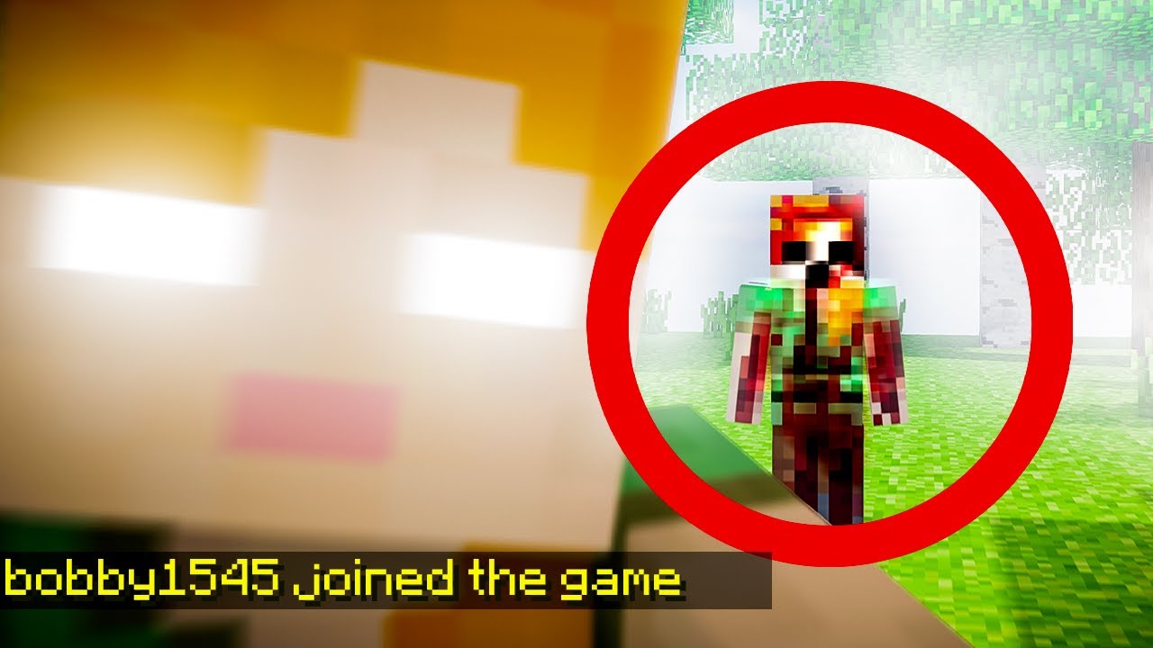 EN İLGİNÇ MİNECRAFT OYUNCUSU SUNUCUMA GİRDİ 🥵 *bobby1545*
