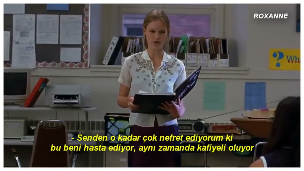 ❝En çok nefret ettiğim şey ise, senden ufacık bile nefret edemeyişim.❞ — 10 Things I Hate About You★