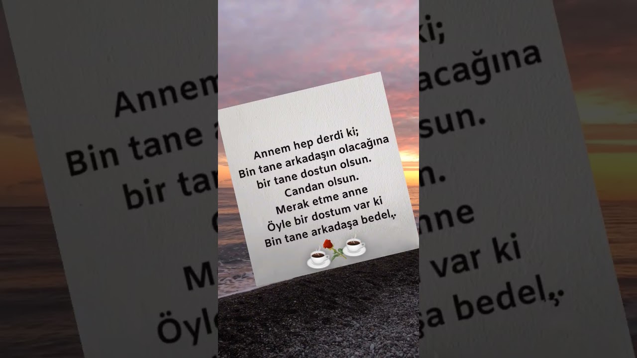 en sevdiğine gönder 🌹Anne sözleri, güzel sözler