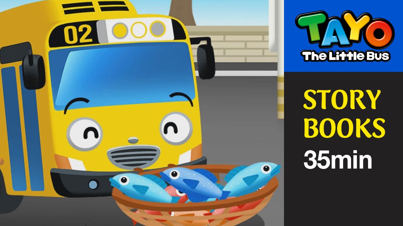 (EN) [Tayo's Story Book] Story Book Compilations (35mins)