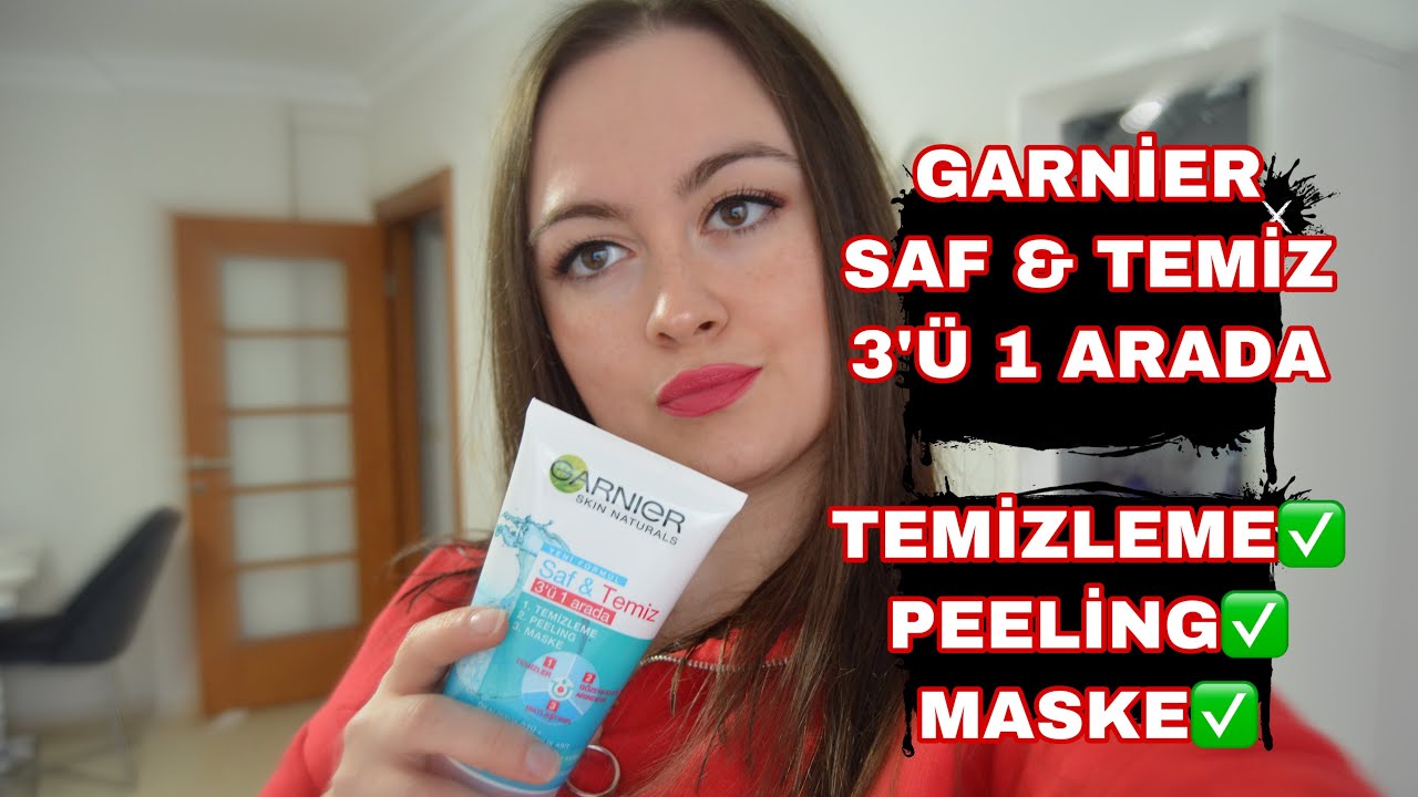 EN UCUZ PEELİNG/GARNİER SAF & TEMİZ 3'Ü 1 ARADA/BİM/TEMİZLEYİCİ,MASKE/ÜRÜN İNCELEMESİ/CİLT BAKIMI