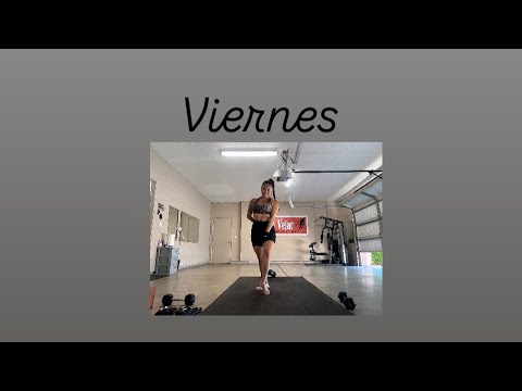 🛑En vivo- Pierna y Glúteo- Mancuernas y Tapete. Fuerza y Resistencia💪💯- clase#94