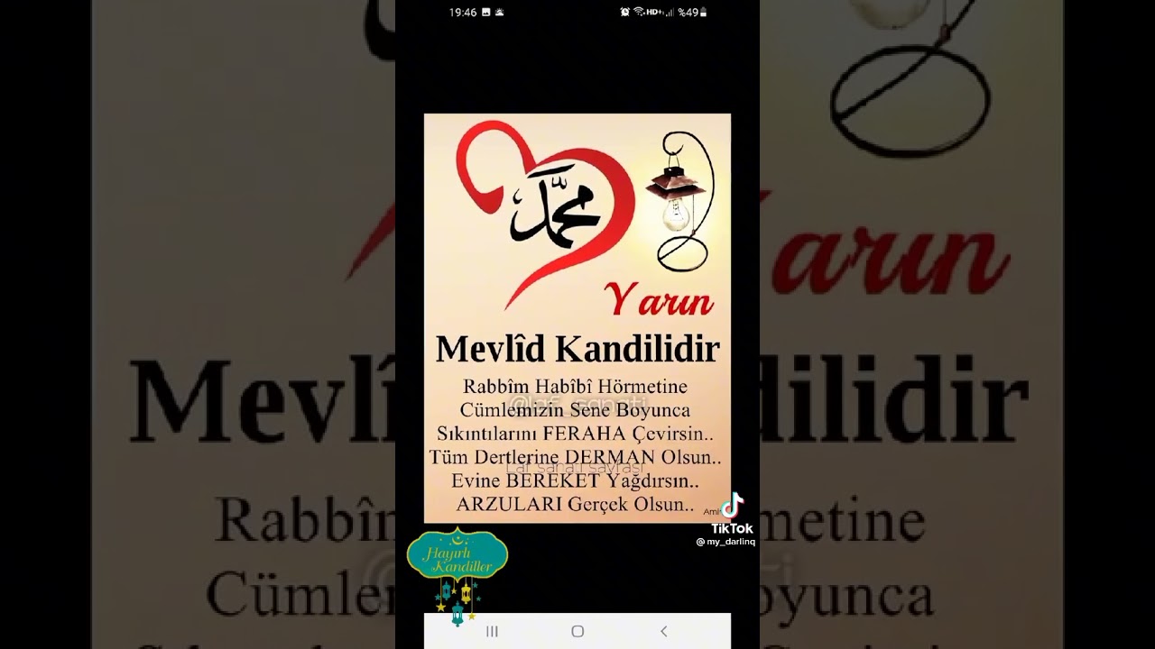 en Yeni mevlid kandili mesajları 🌼🌹🌹🌹🌹🕋(2)