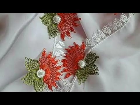 En yeni tığ işi oya modelleri /en güzel tığ işi tülbent yazma kenarı örnekleri /iğne oyası modelleri