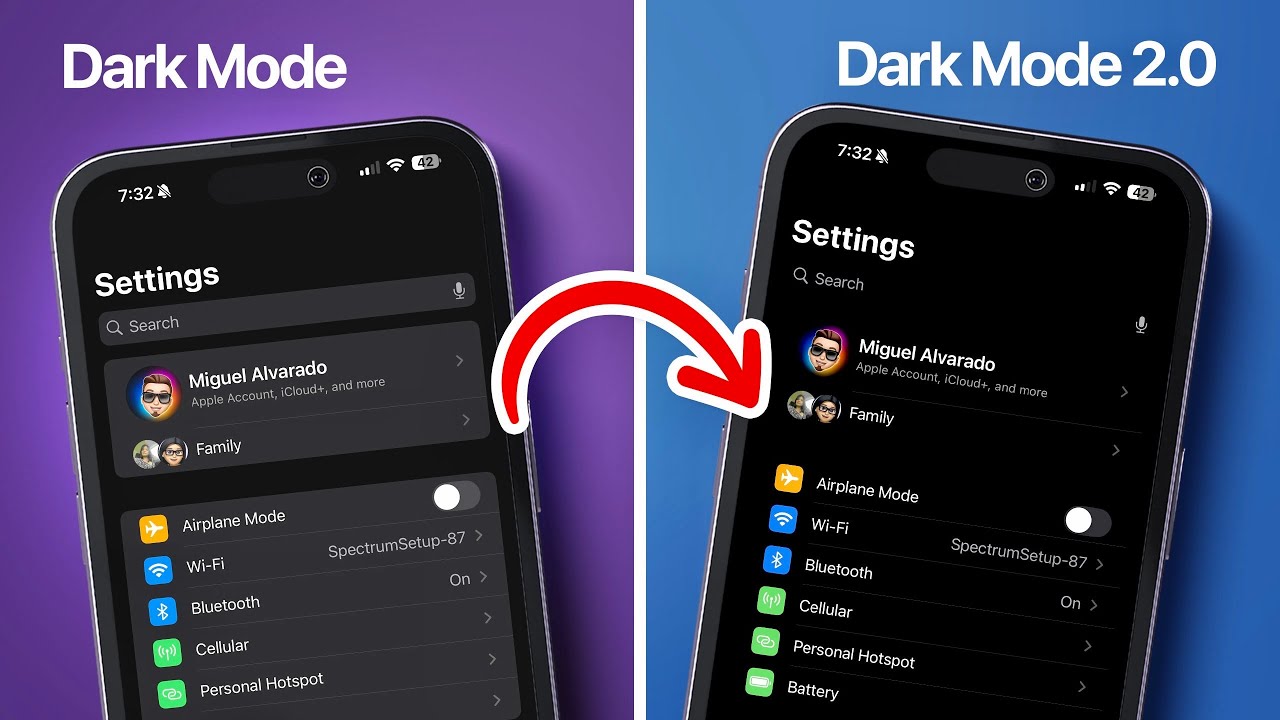 Enable SUPER DARK MODE on iPhone (iOS 18 Update)