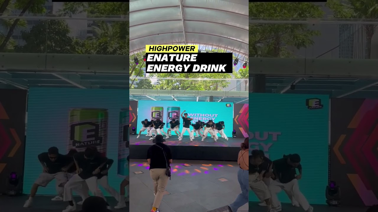 Enature Dance Performance  #enature #enatureenergydrink #energydrink #bgc #trending #shorts #viral