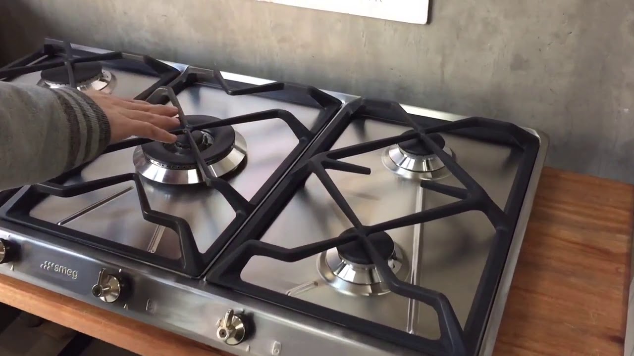 Encimera Gas Inox Smeg | Funnatic.es