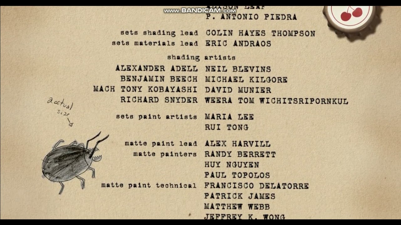 END CREDITS P.2 UP