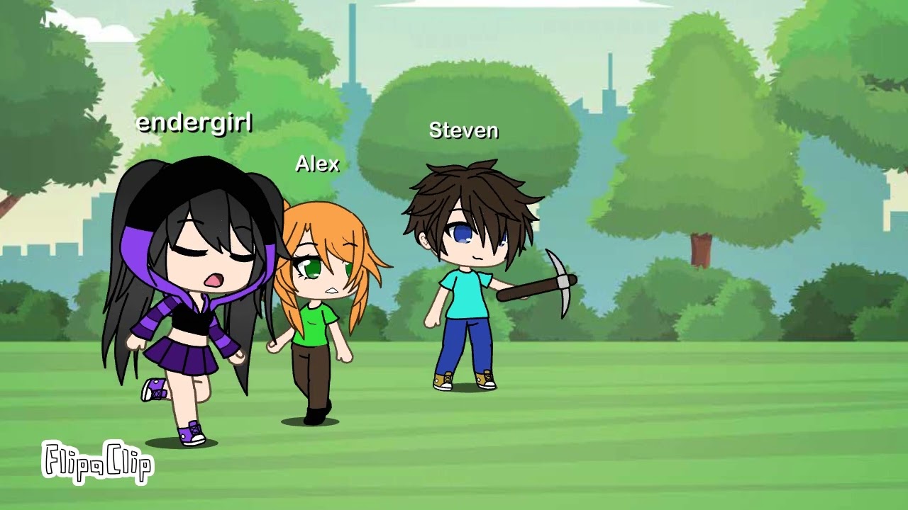 endergirl vore minecraft  gacha life