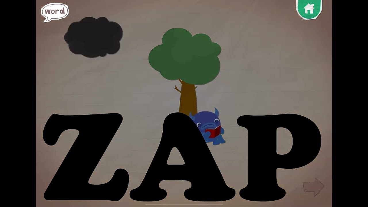 Endless Alphabet: Zap