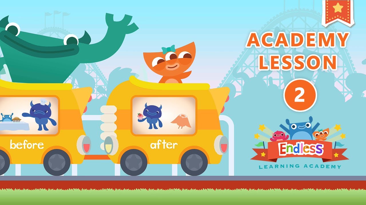 Endless Learning Academy - Lesson 2 - START, MORNING, NIGHT, BEFORE, AFTER | Originator Games