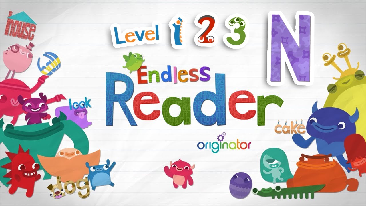 Endless Reader Letter N - Sight Words: NAME, NEVER, NEW, NO, NOT, NOW, ... | Originator Games