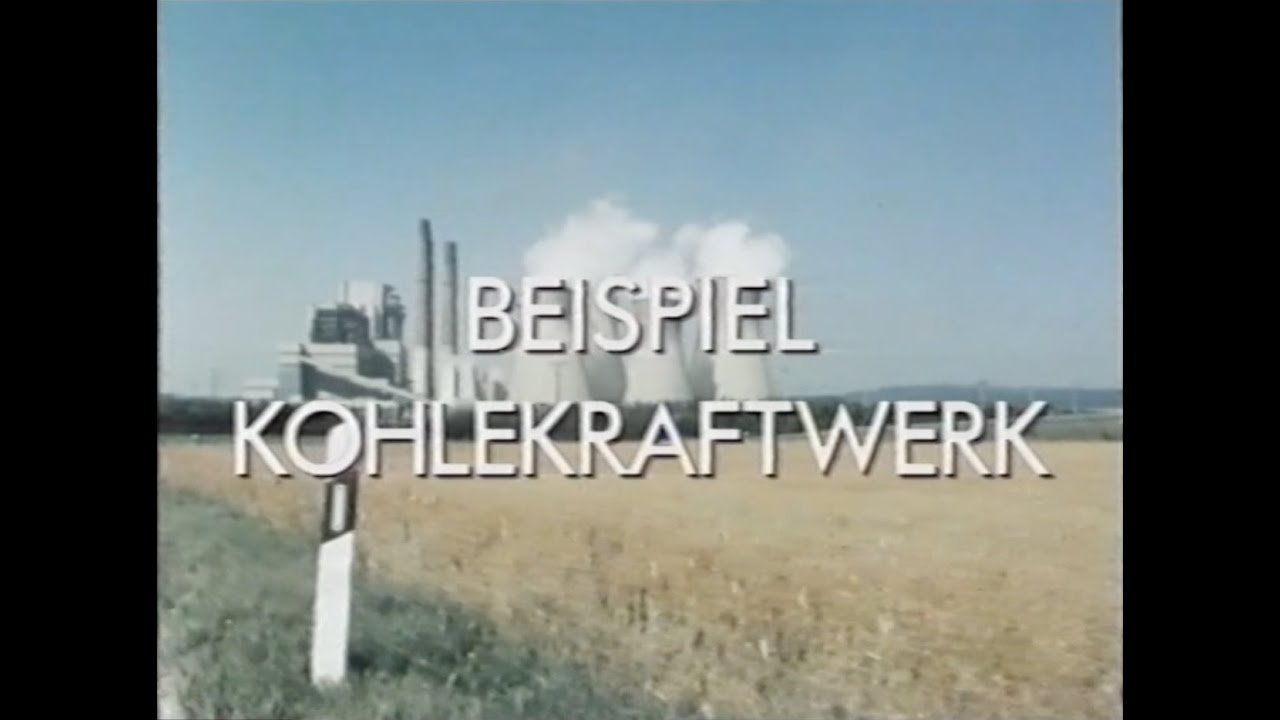 Energieumwandlung - Beispiel Kohlekraftwerk