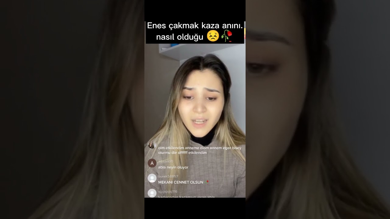 ENES ÇAKMAK KAZA ANI NASIL OLDUĞUNU ANLATIYOR 🥺😓 #enesalf #enesçakmak