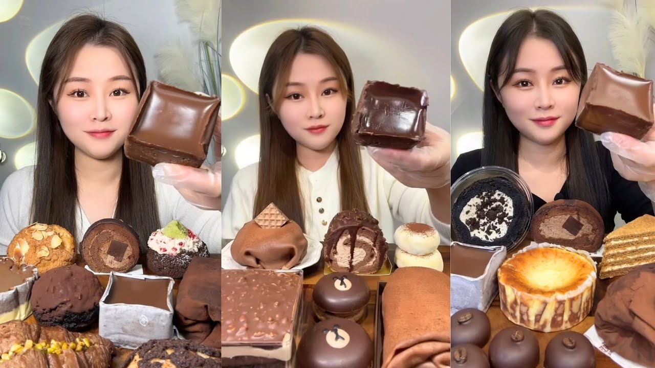 [ENG] Chocolate🍫 Dessert & Cake 🍰🧁 Mukbang | Eating Show | #asmr #mukbang #chocolate #cake #dessert