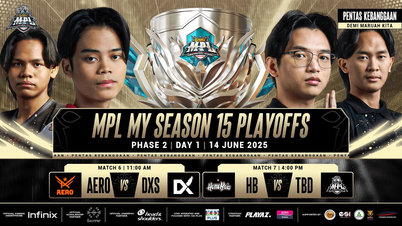 [ENG] MPL MY Season 15 Playoffs Phase 2 Day 1