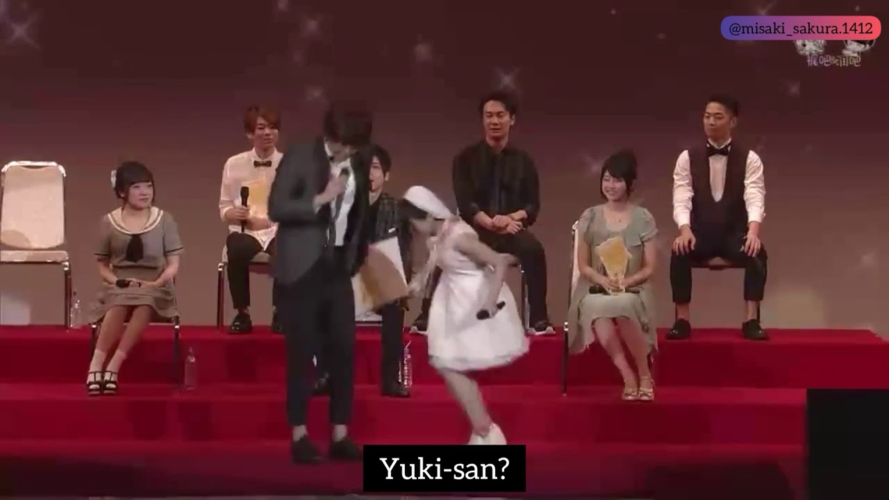 『ENG SUB』Miyano Mamoru awarding Yuki Aoi (Check the description for the full video)