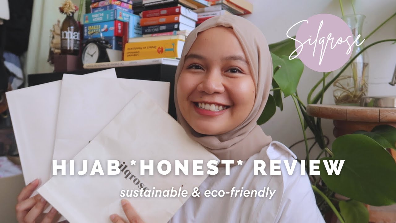 (ENG) Unsponsored & Honest Hijab Review *SILQROSE* | Eco-Friendly & Sustainable 💕