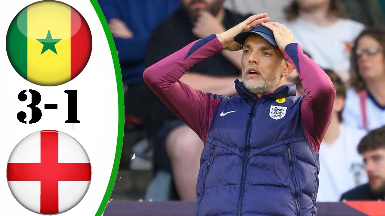 England vs Senegal 1-3 || Highlights & All Goals || International Friendly Match 2025