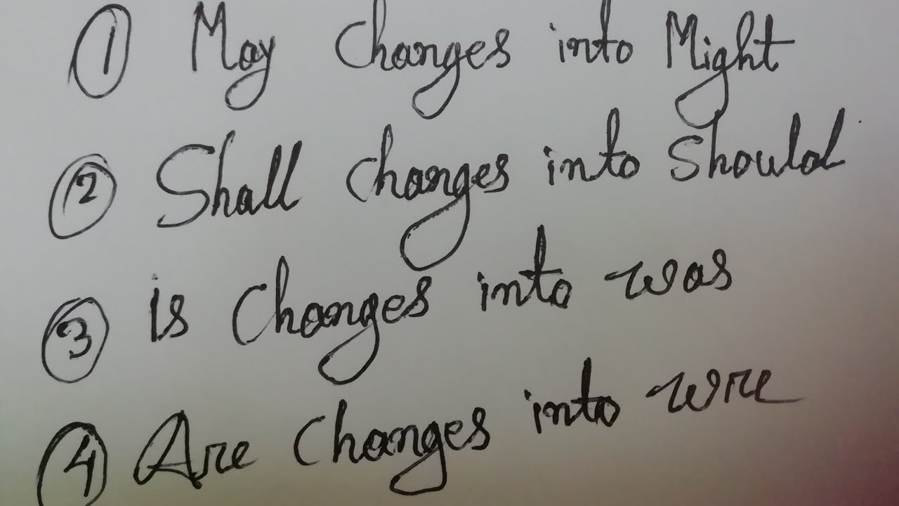English Teansc handwriting