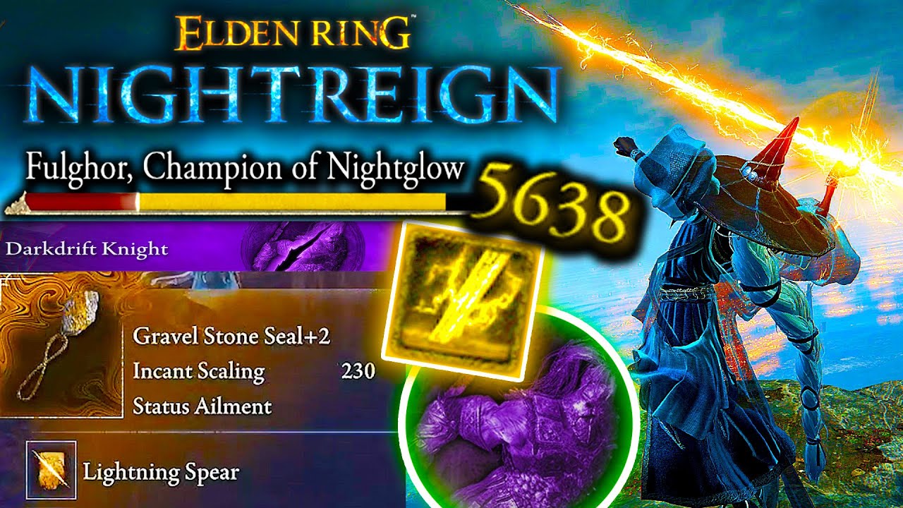Enhanced Darkdrift Knight Fulghor is EASY with My Recluse Build! Nightreign  Solo Recluse