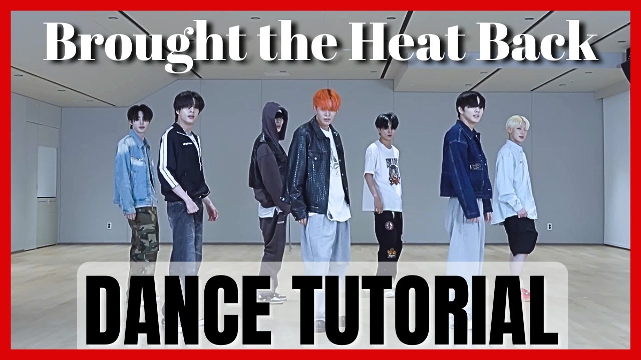 ENHYPEN - 'Brought The Heat Back' Dance Practice Mirrored Tutorial (SLOWED)