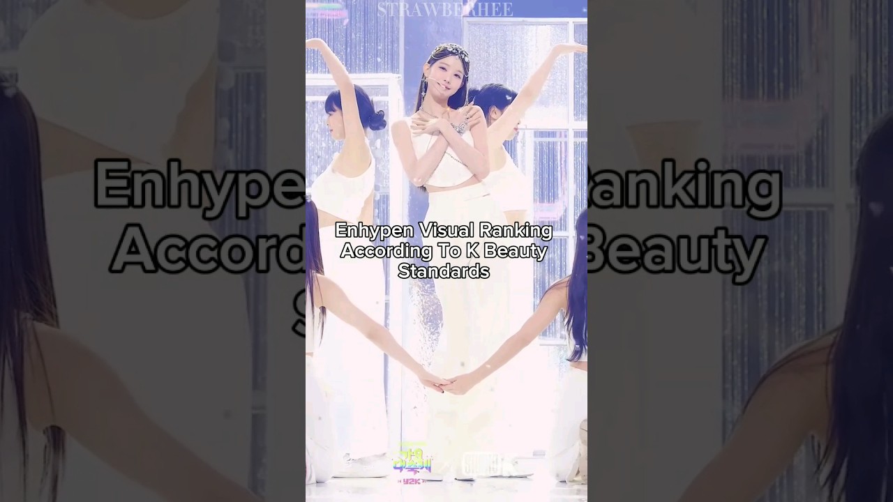 Enhypen Visual Ranking According To K Beauty Standards #kpop #shorts