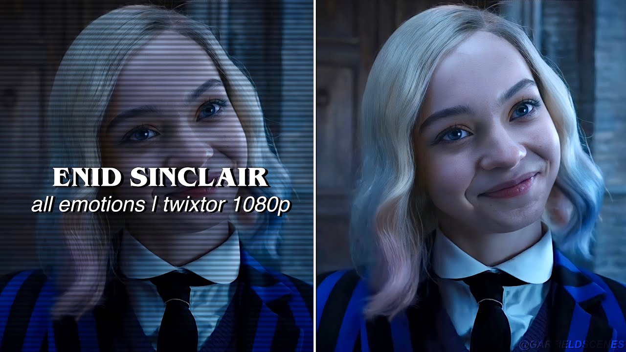 enid sinclair (wednesday) | twixtor scenepack