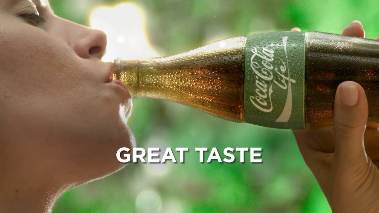 Enjoy the new Coca-Cola Life!