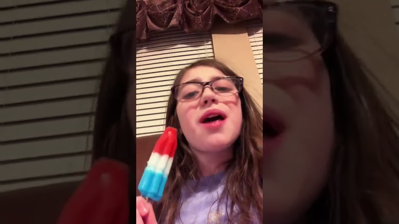 Enjoying my popsicle #foryoupage ￼