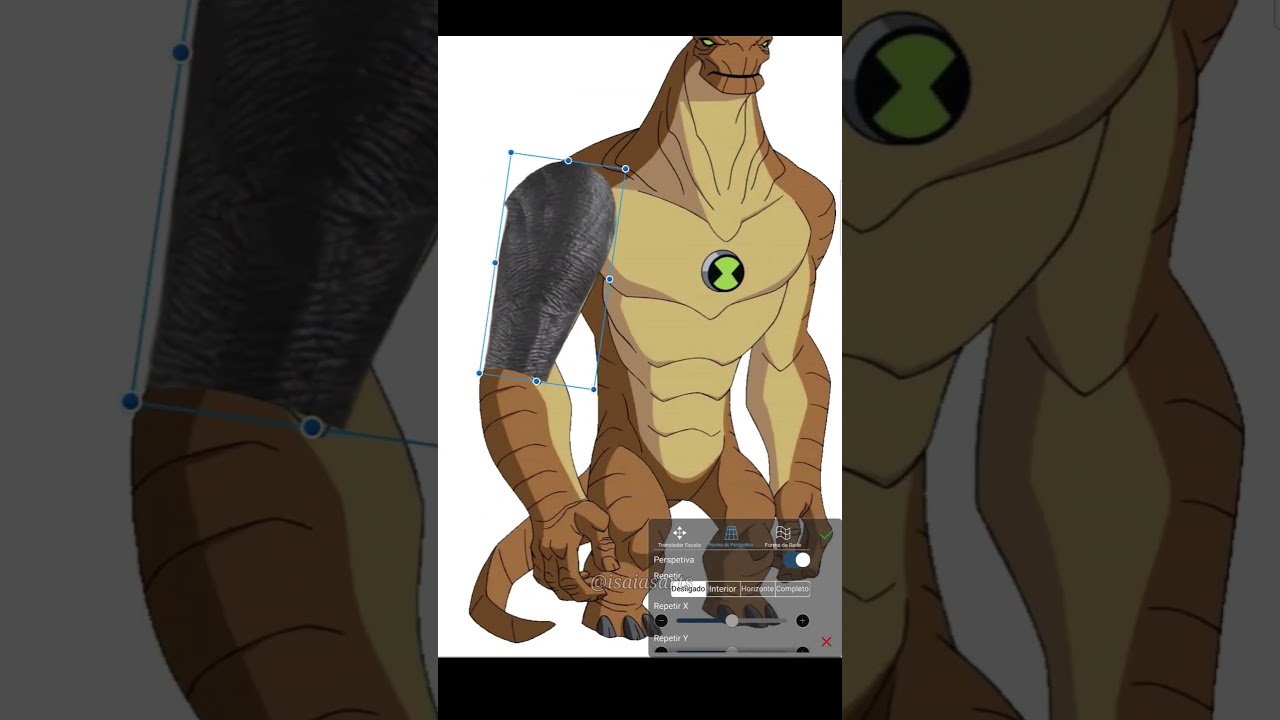 Enormossauro 🦖✨️#ben10 #liveaction #artrealistic #ocurso
