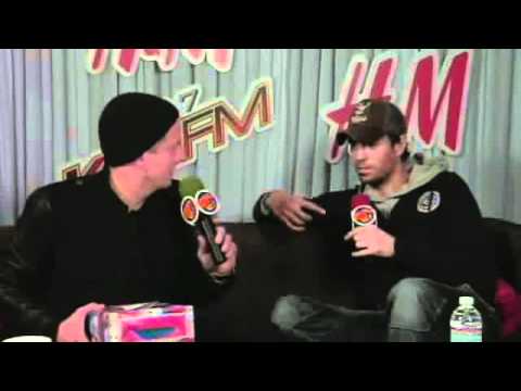 Enrique Iglesias Jingle Ball 2010 Backstage Interview