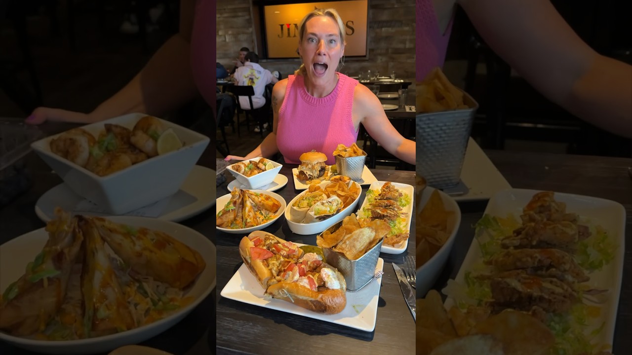 Entering CRAB HEAVEN at Jimmy’s Seafood in Baltimore, MD! 🦀🔥 #DEVOURPOWER