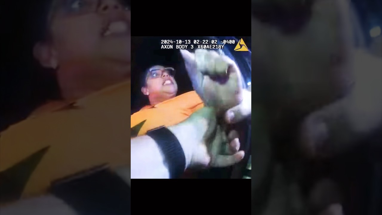 Entitled Woman Goes Bezerk & Attacks Cops, Race Card Rejected