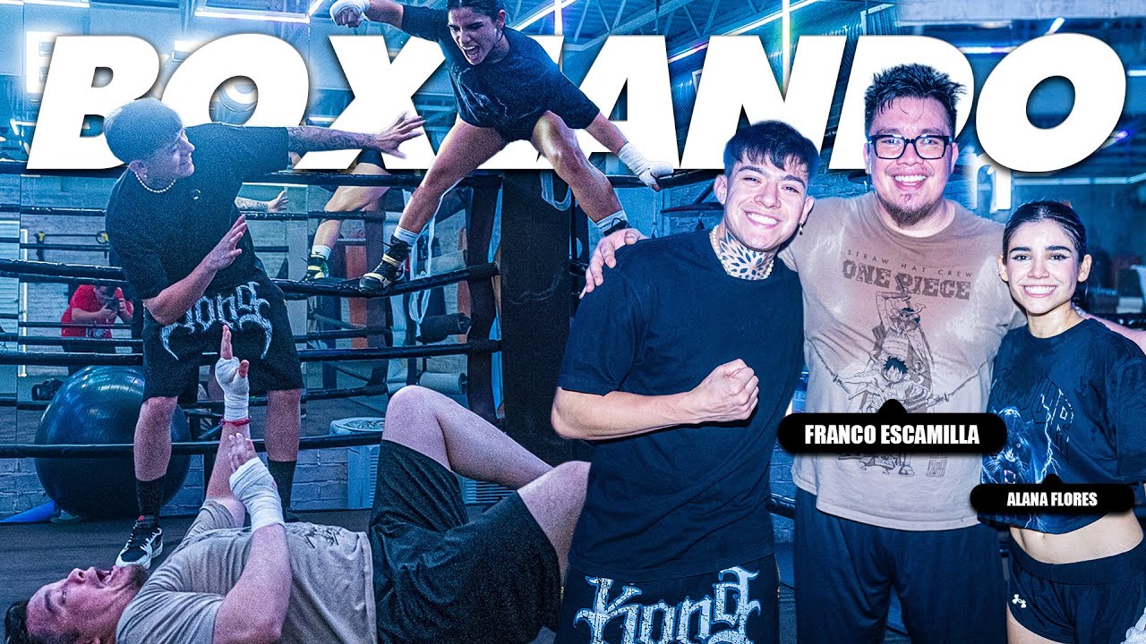 ENTRENANDO BOXEO CON @francoescamilla 🥊